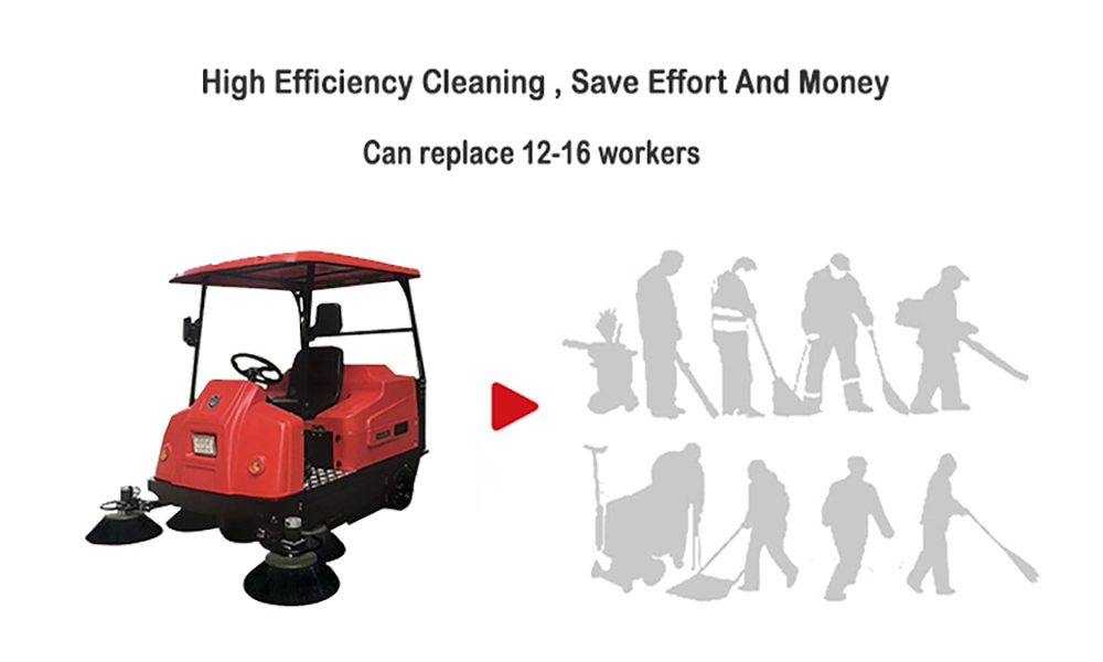 Large Cleaning Machine Street Road Smart Sweeper