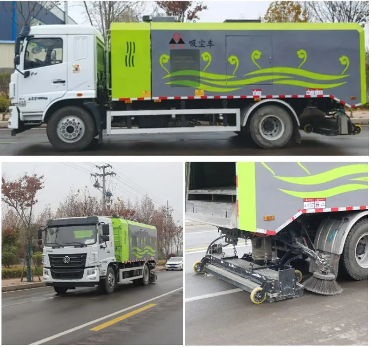 New Energy Municipal Clean Vehicle Road Sanitation Electric Pavement Cleaning Vehicle