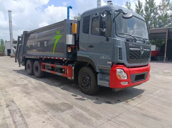 6X4 Compression Garbage Collection Transport Truck Wast Compactor Garbage Refuse Truck Garbage Transfer Disposal Recycling Waste Management Garbage Truck