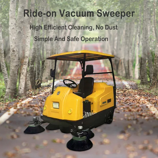 China Supplier Outdoor Electric Cleaning Street Road Electric Smart Sweeper with ISO CE
