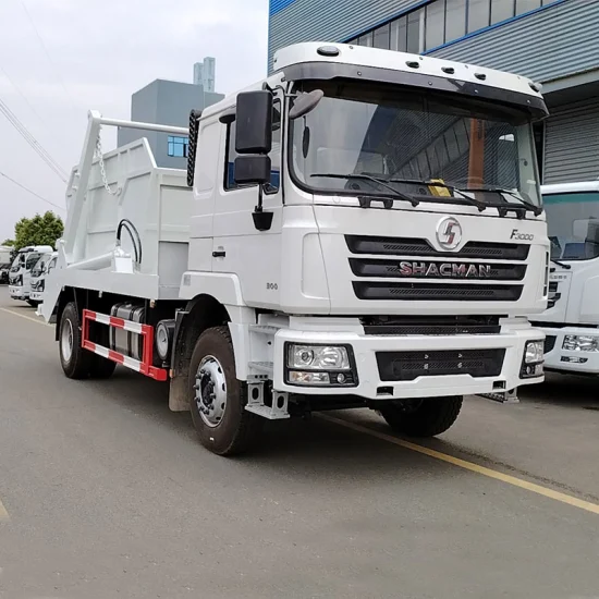 Dongfeng Brand Refuse Collection Transfer Rubbish Collector Solid Waste Compactors Swing Arm 8/10/12cbm Rear Loader Compressed Garbage Truck