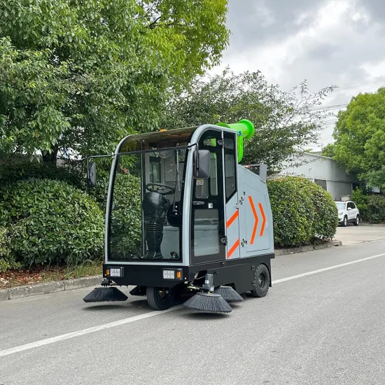 China Ride on Electric Road Sweeping Cleaning Machine Industrial Street Sweeper with 190L Dustbin