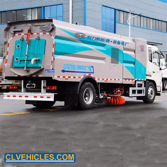 Dongfeng 8000L Garbage Tank 4000L Water Tank Municipal Truck Street Cleaning Vehicle
