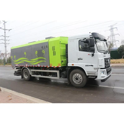 Urban Road Sweep Truck Municipal Pavement Cleaning Vehicle with Rotary Broom