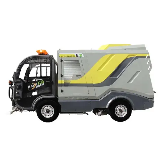 Municipal Road Cleaning Vehicle Pavement Deep Cleaning Vehicle by