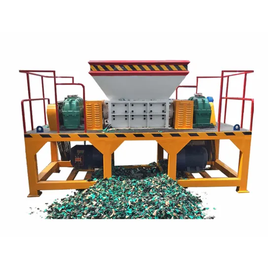 Environment Protect Electric Metal Shredder Cardboard Shredder Machine Double Shaft Shredder Machine 