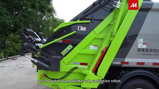 Foton 8t Road Cleaning and Sweeping Vehicle 5184 High Pressure Flushing & Street Washing Sweeper Truck 