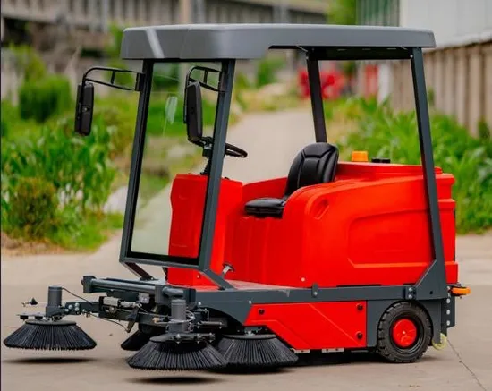 Smart Electric Road Sweeper Street Cleaning Machine 