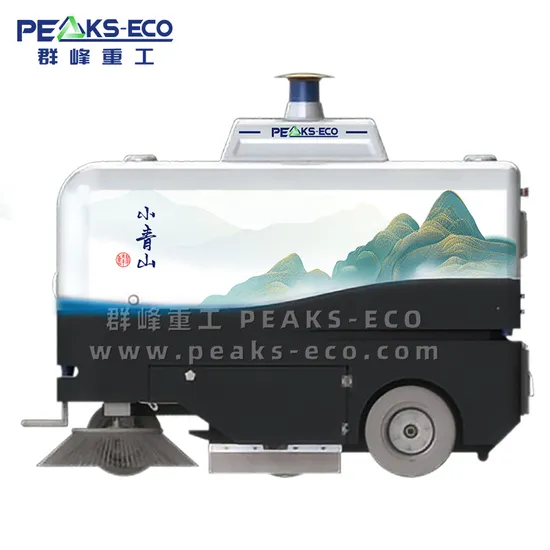 Flexible Operation Professional Automatic Floor Cleaning Sweeper User