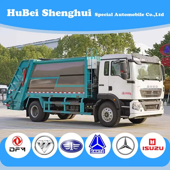 Sinotruk HOWO 4X2 Garbage Collection Transport Disposal Truck 18000L Refuse Transfer Wast Collection Compactor Garbage Truck Waste Management Garbage Truck