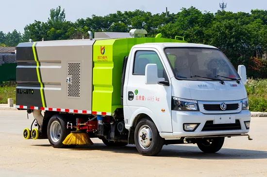1suzu High Efficiency Smart Vacuum Electric Street Cleaning Truck Road Sweeper 