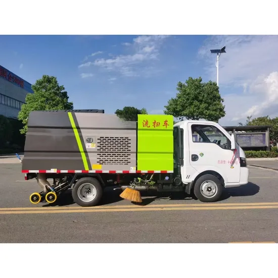4cbm Dongfeng Road Sweep 4tons Sweep Truck with Diesel Famous Brand Deputy Engine 