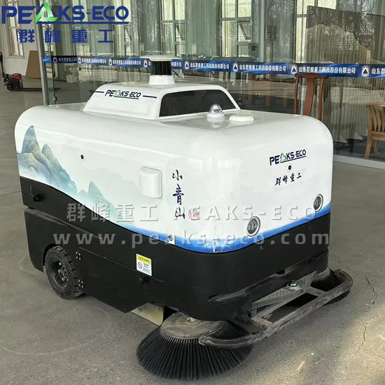 Smart Driverless Road Sweeper: 360° Coverage, High
