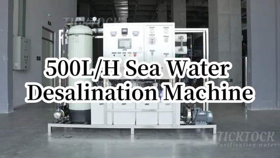 Seawater Desalination Machine Price Reverse Osmosis Water Filter System with Pressure Tank 