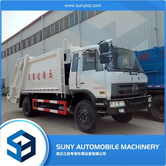 Side Loader Garbage Truck Garbage Transfer Truck Dustcart Rubbish Transfer Truck