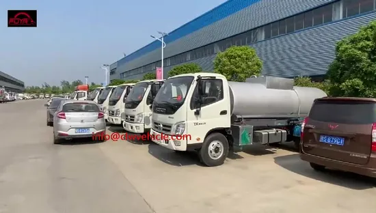 Dongfeng 5cu. M Water Tank Pure Electric Cleaning Vehicles Hot Sale in Philippines
