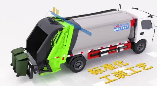 Japan Brand 10ton 12m3 Solid Waste Collection Trash Compacting Garbage Transfer Truck