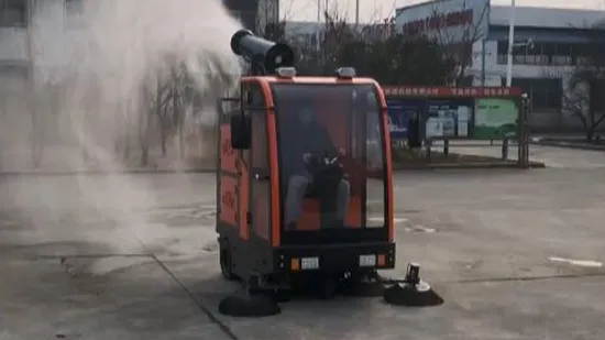 Best Price Automatic Smart Road Sweeper with Trash Rash Bin 