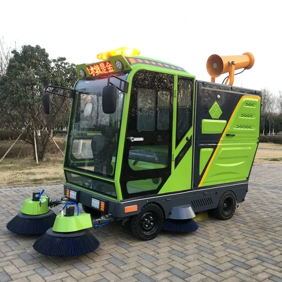 Fengyuan Environment Protection Clean Roads Electric Street Road Sweeping Machine