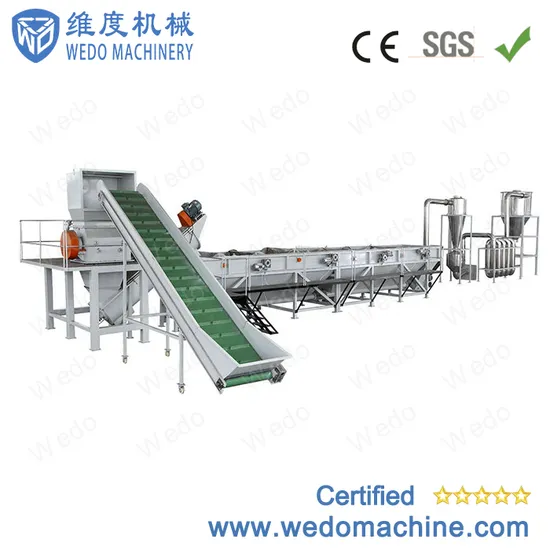 Environment Friendly Energy Saving Famous Electric Control Cabinet Equipment Wasted Plastic Film PP PE Recycling Machine 