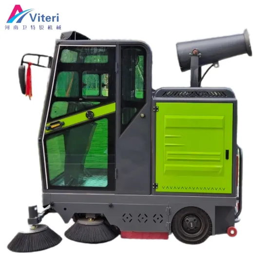 Machine for Sweeping The Road Cleaning Street Road Electric Smart Sweeper 