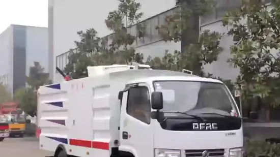 High Efficiency Smart Vacuum Electric Street Cleaning Truck Road Sweeper 