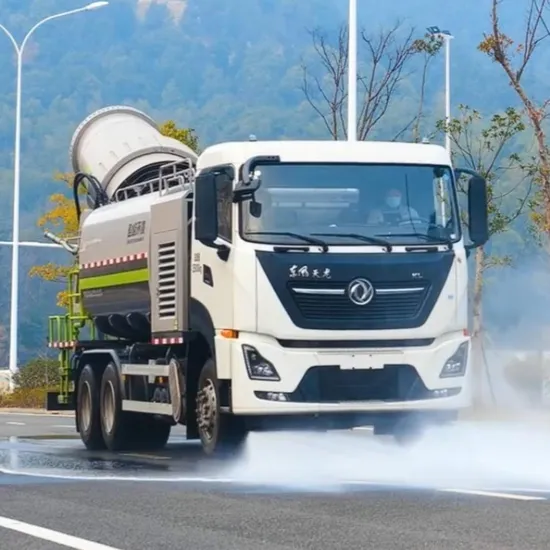 18 Tons 9 Cbm Zoomlion Dust Suppression Water Fog Cannon Truck Sprinkler 